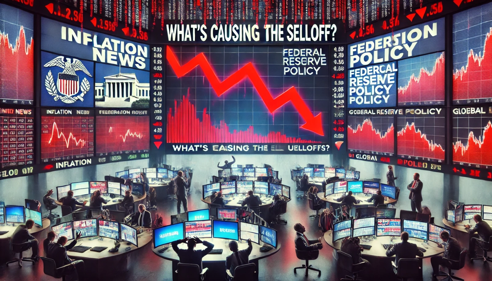 📉 Market Meltdown: Dow, Nasdaq & S&P 500 Take a Dive! 🚨