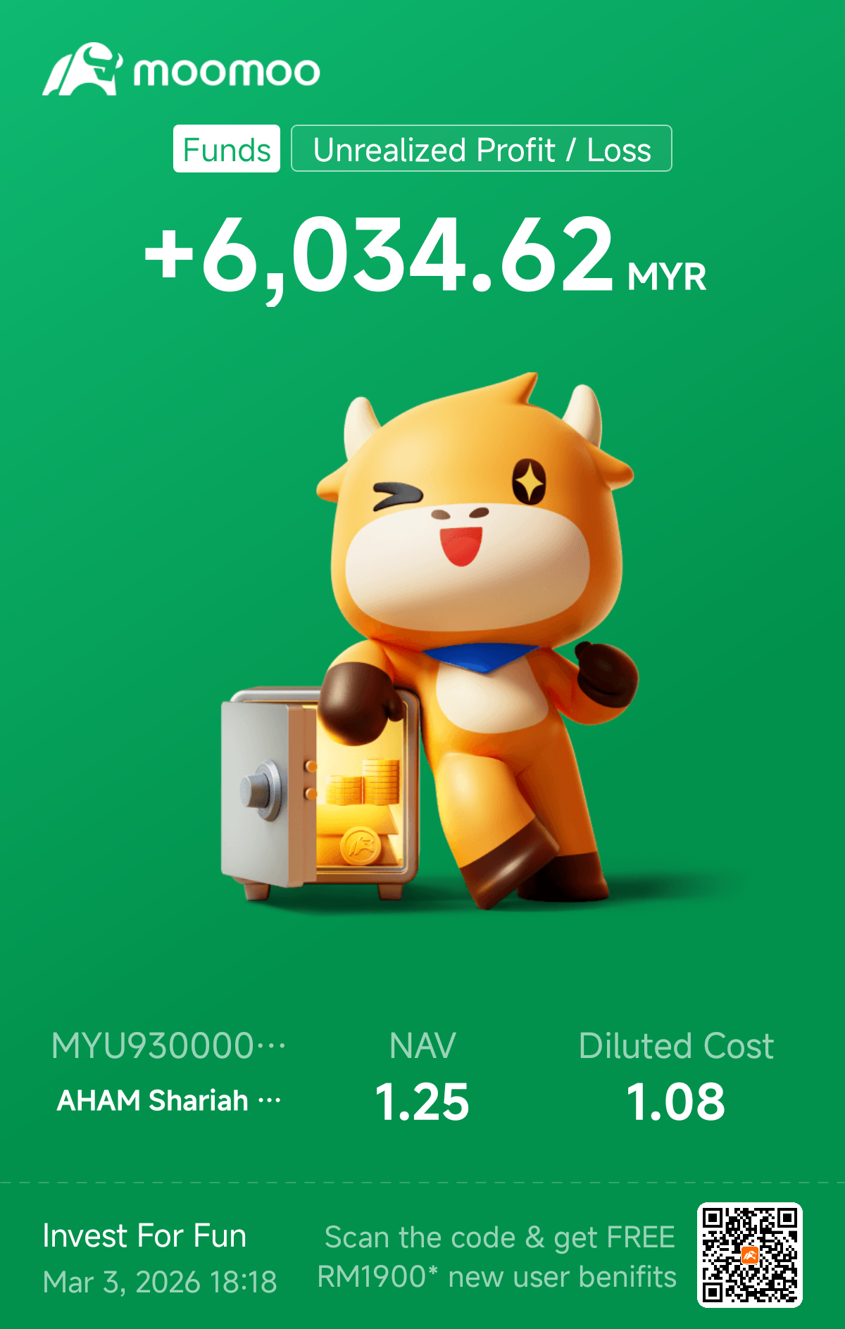 $AHAM Shariah Gold Tracker Fund (MYU930000FL9.MF)$