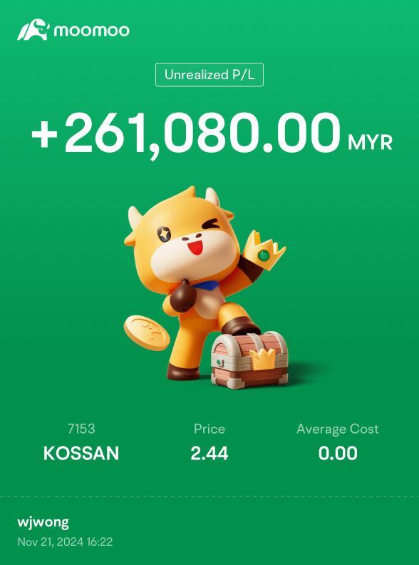 Kossan Rubberは、驚きの特別配当金の後で約4か月ぶりの高値に急騰しました!!