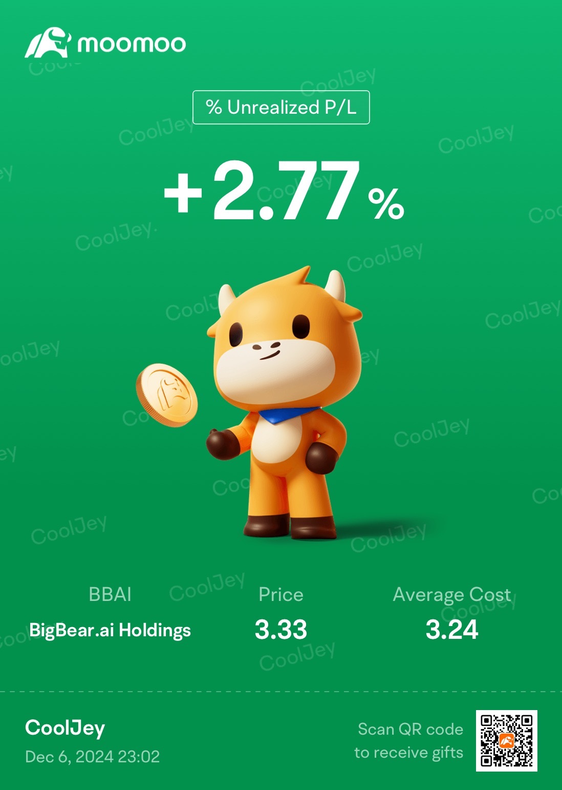 $BigBear.ai Holdings (BBAI.US)$ am i too late to the party?