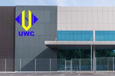 UWC Bhd的空头交易再次被暂停，因其股价下跌超过15%。截至上午10点43分，该股票的股价下跌了14.22%，即29仙，从周三的收盘价RM2.04降至RM1.75。原文请参阅