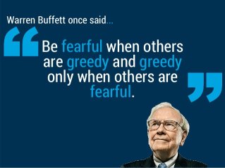 Its necessary to follow closely what the greatest investor does. If you are having the great businesses, this is the time to look adding more positions when markets get fearful.