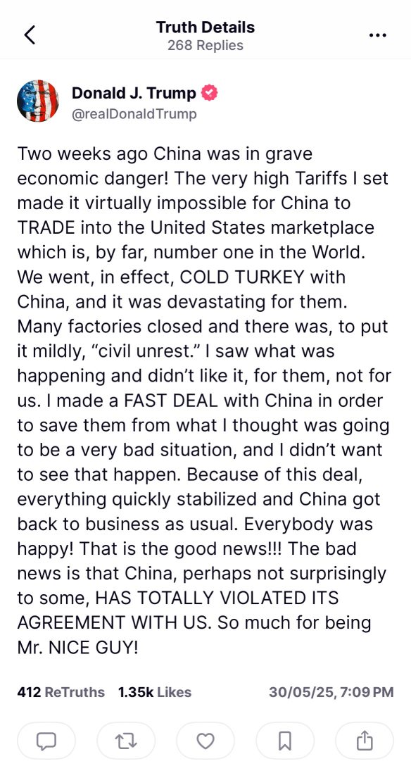 他今天早上又說話了！🤣