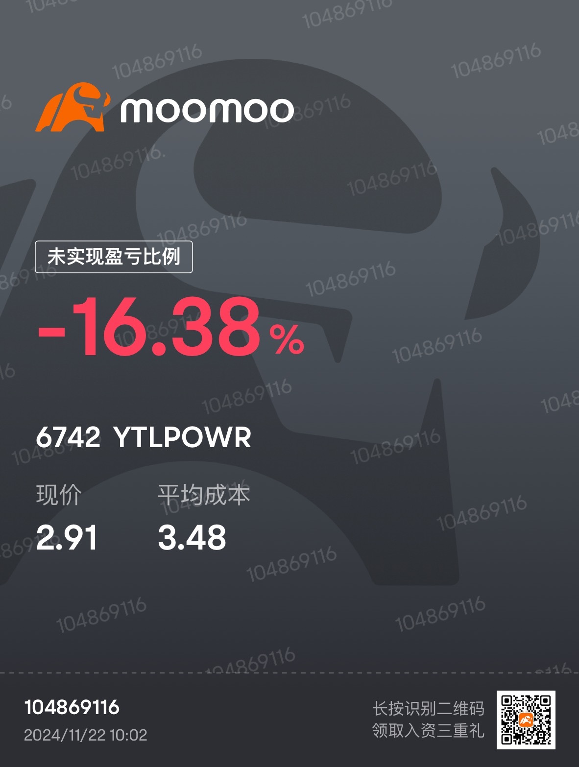 $YTLPOWR (6742.MY)$[流淚][流淚]