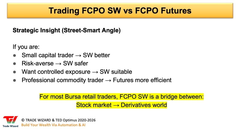 Day 131 (133)  - Trading FCPO Structured Warrants vs FCPO Futures