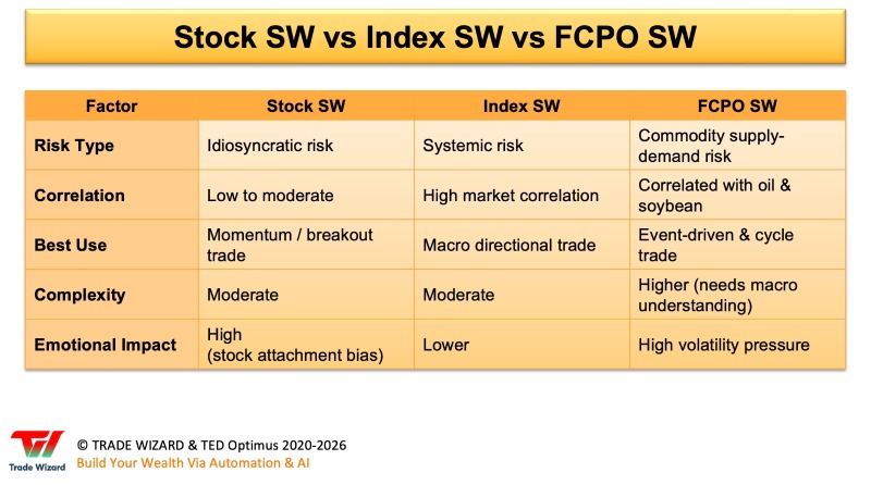 Day 134 (136)  - Stock SW vs Index SW vs FCPO Structured Warrants
