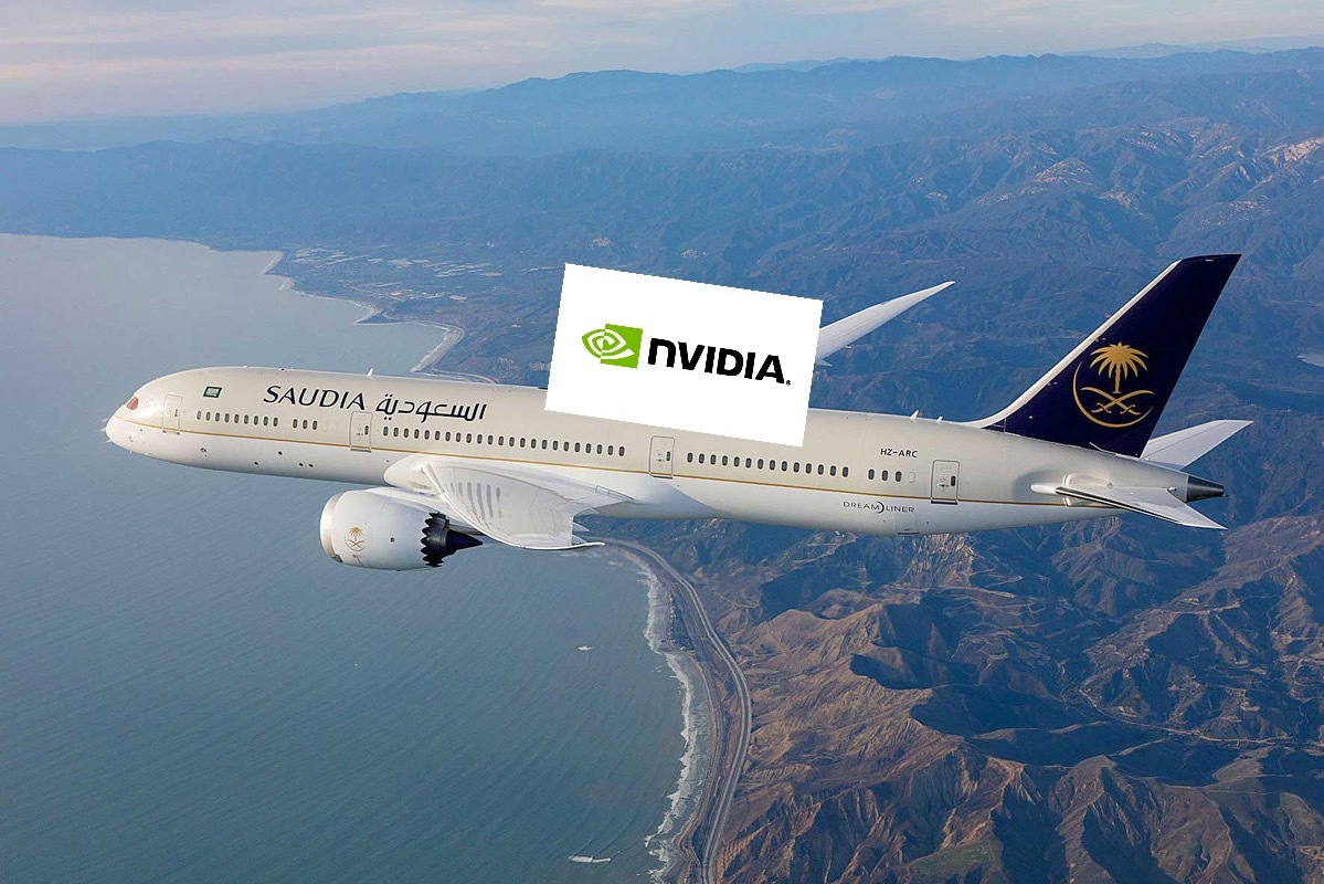 $NVIDIA (NVDA.US)$ trip to saudi