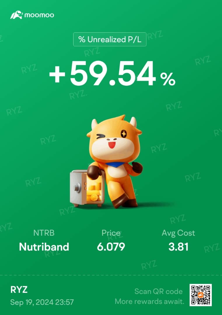 $Nutriband (NTRB.US)$ [微笑]