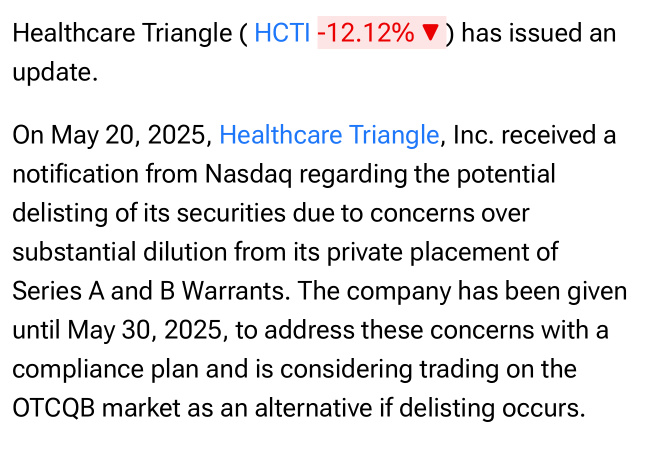 Delisting Notice