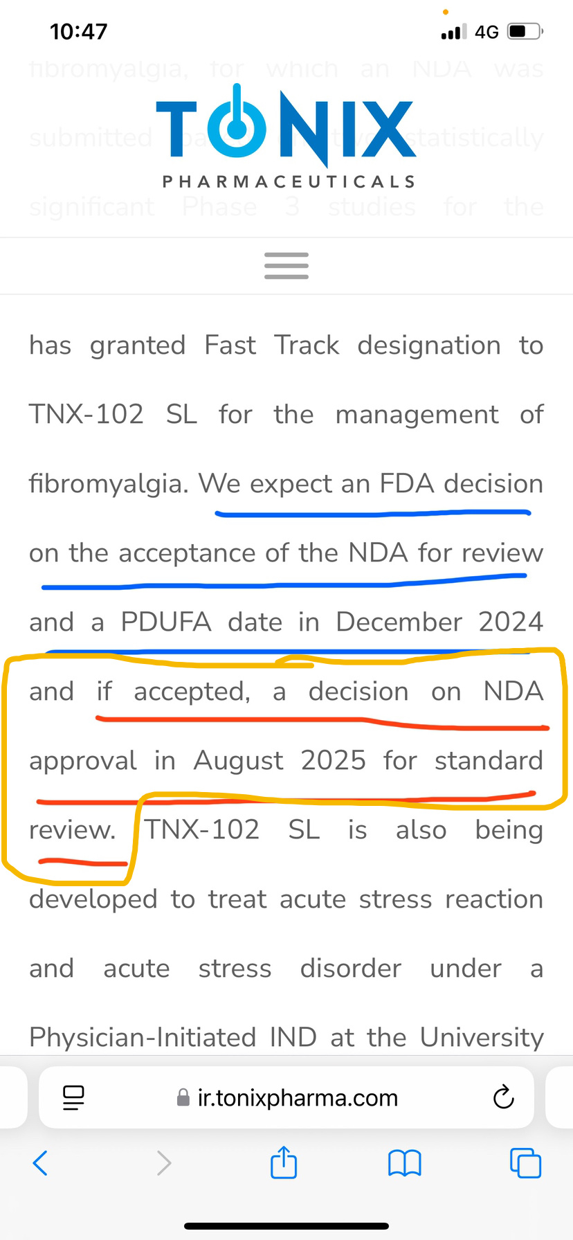 $Tonix Pharmaceuticals (TNXP.US)$ Gamble now before it’s too late. 8 months wait. Analyst predicted $20-$40 price range by 2025. Worst case prediction is $2.