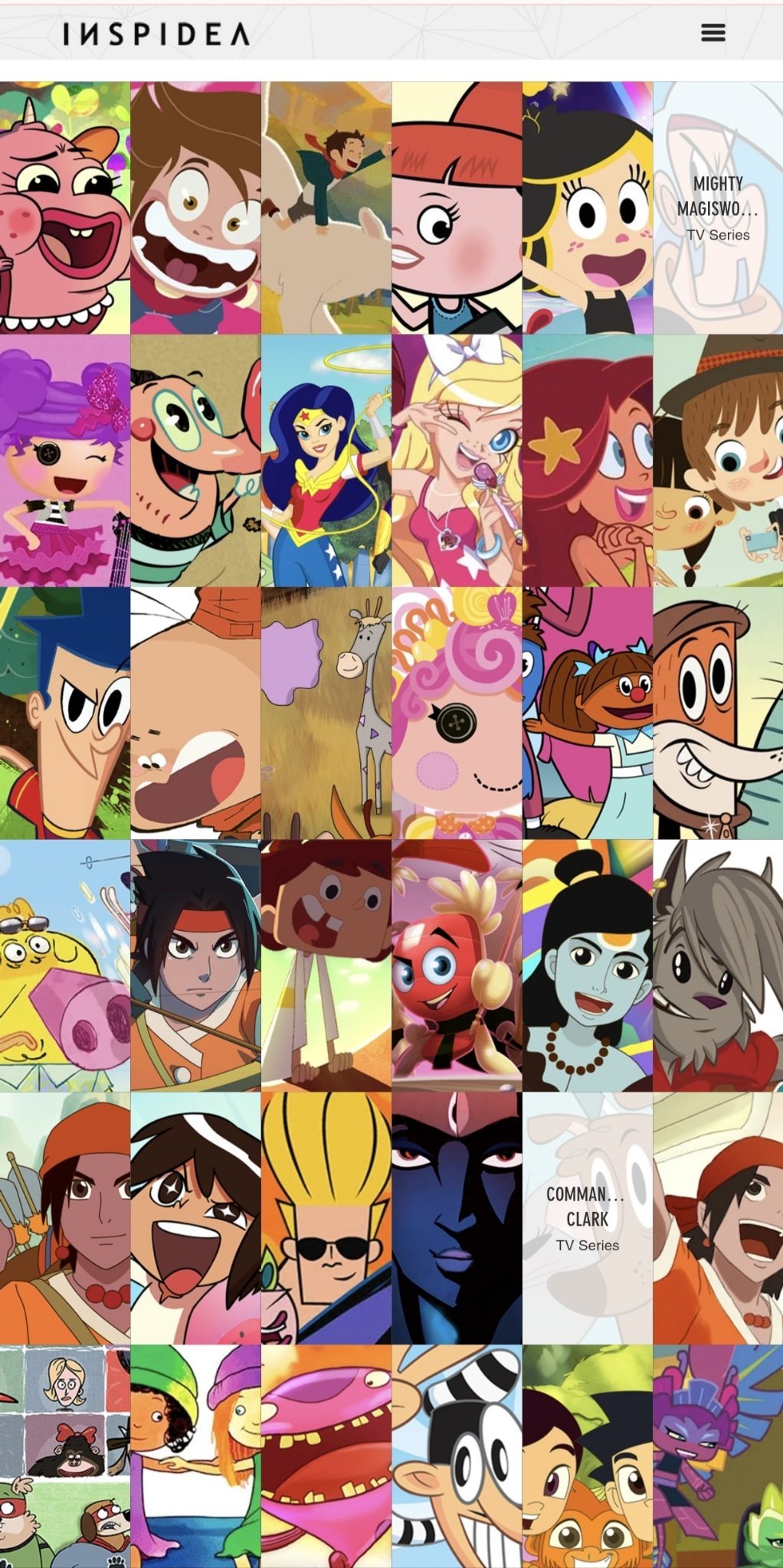 これらのアニメはいくつ知っていますか？