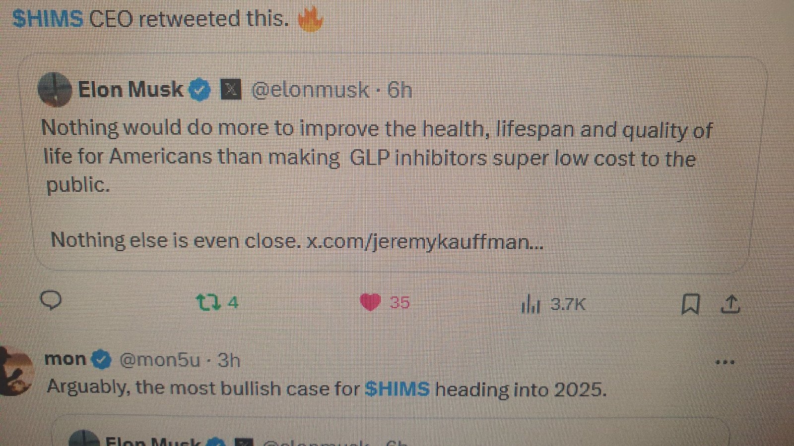 イーロン・マスクが今日これを言いました