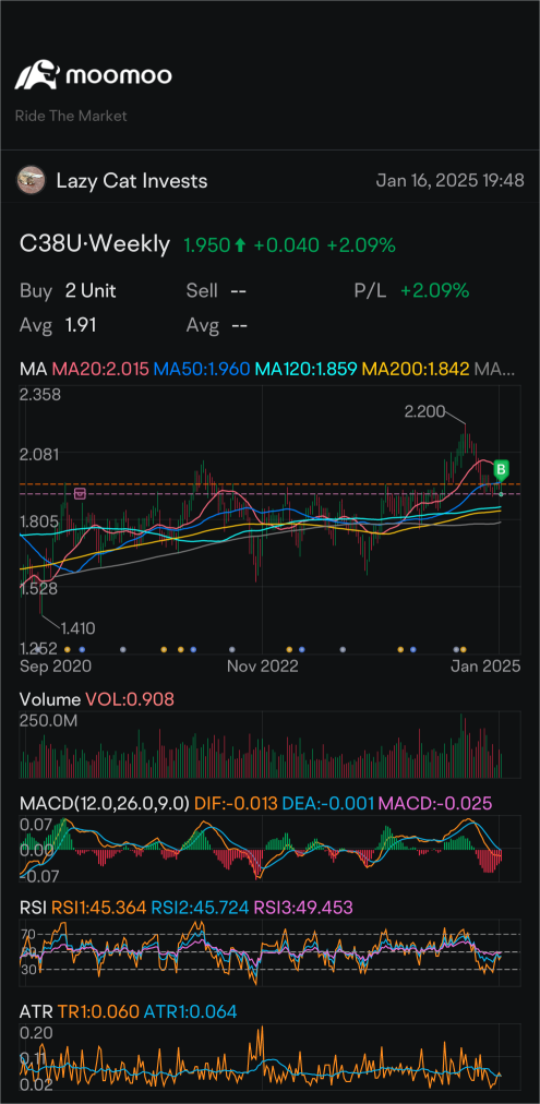 Jan 2025 portfolio update