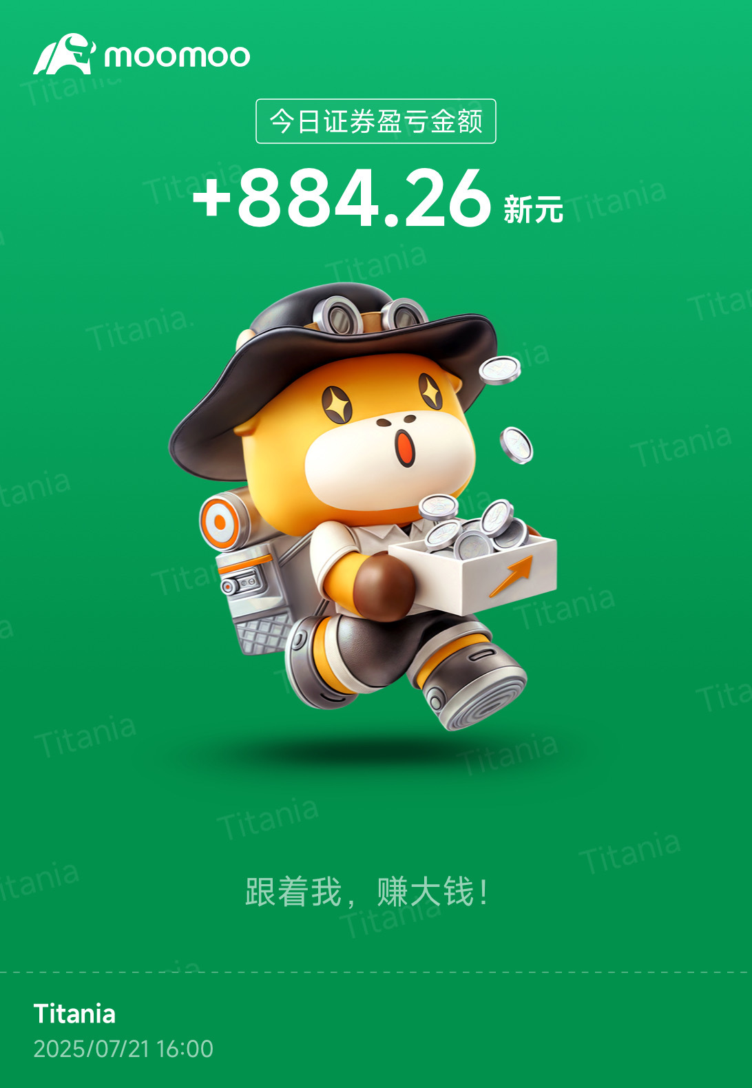 $XIAOMI-W (01810.HK)$$BABA-W (09988.HK)$ A little more each day, the mood is still good.[Laugh][Laugh]