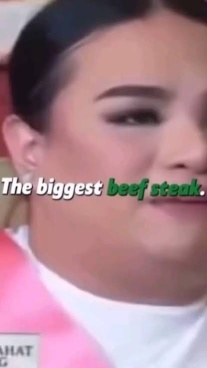 THE BIGGEST BEEF STEAK