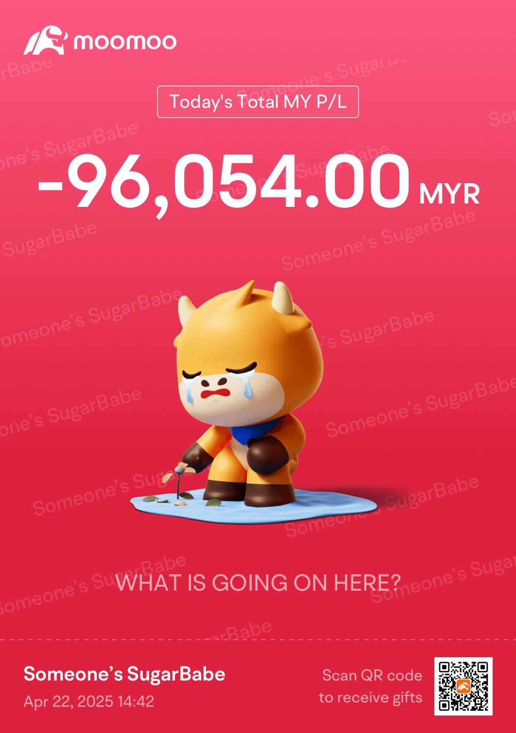 The emperor has caused me to lose all my retirement savings.
