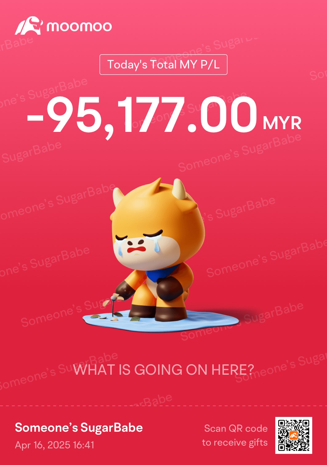 The emperor has caused me to lose all my retirement savings.