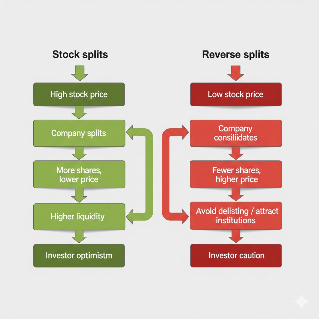 拆股 vs 合股：投资者怎么看