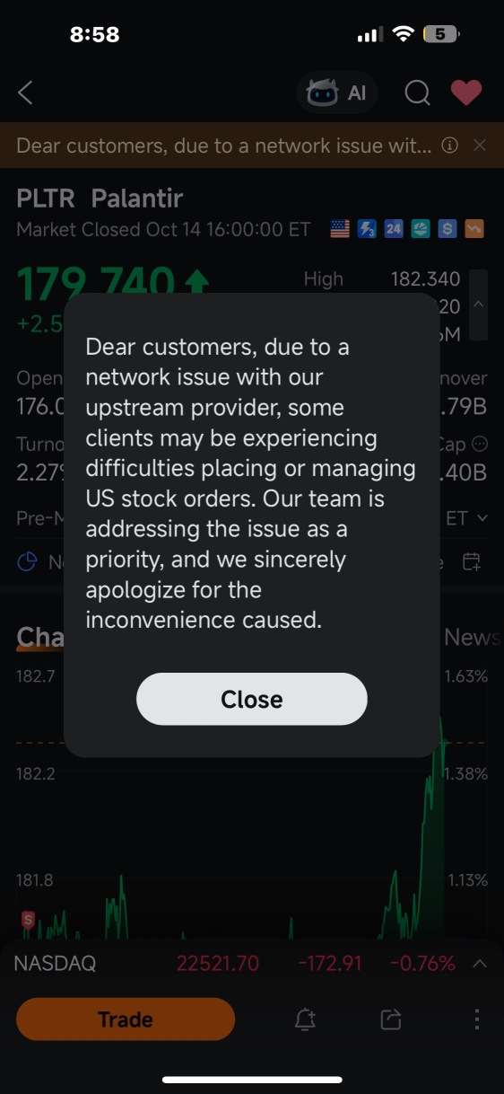 MooMoo SG trading system outrage. Failing to buy/sell orders 7pm-945pm (15 Oct2025). *MAS should be informed. customers losing profits, getting slaughtered. totally unethical, unacceptable!