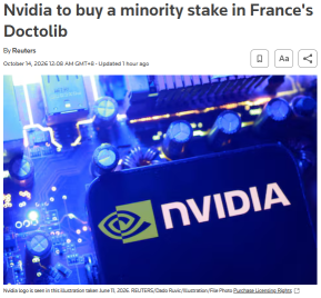 Nvidia เพิ่งเข้าซื้อหุ้นในแพลตฟอร์ม Healthcare แต่ข้อมูลที่สำคัญที่สุดกลับเป็นเรื่องที่ไม่มีใครเปิดเผย