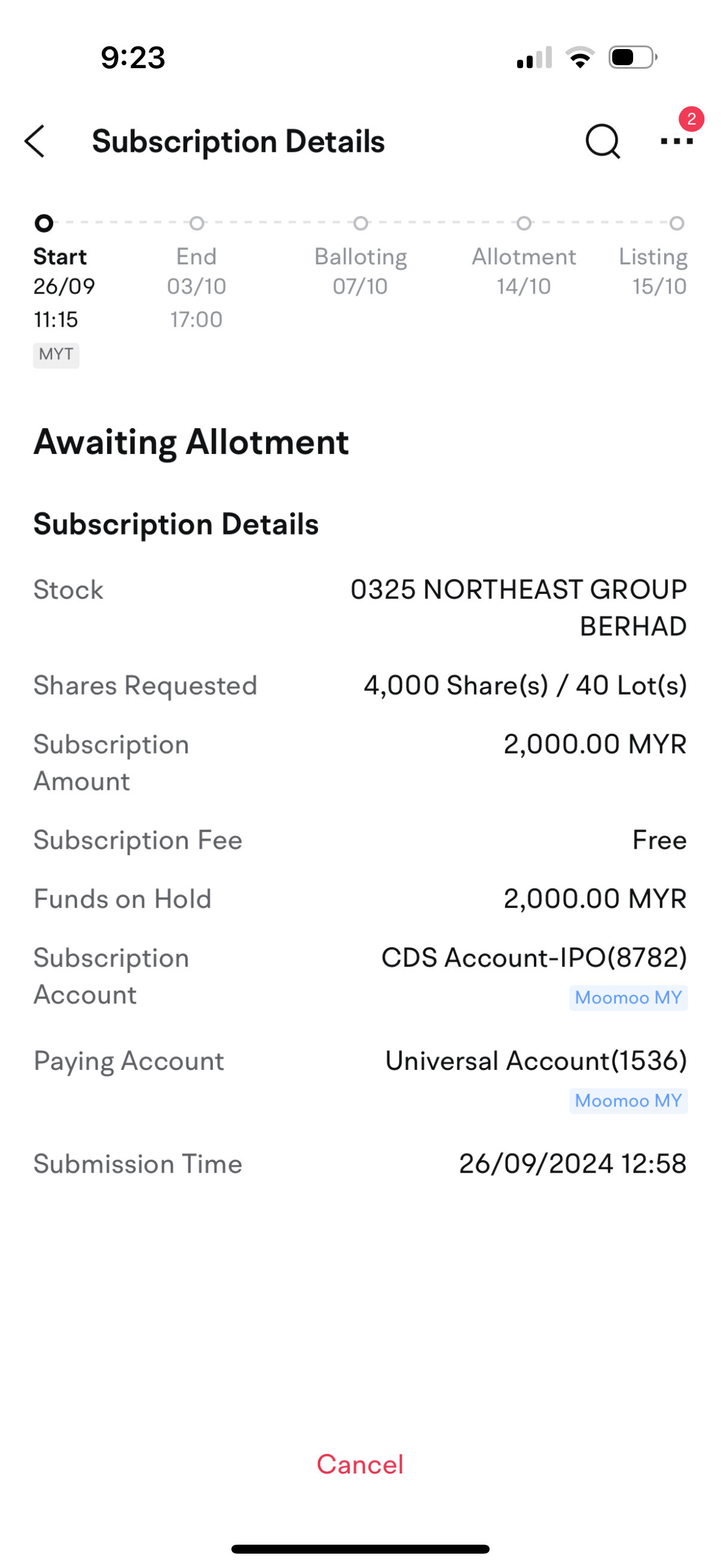 $NE (0325.MY)$