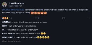 I have my underwear back