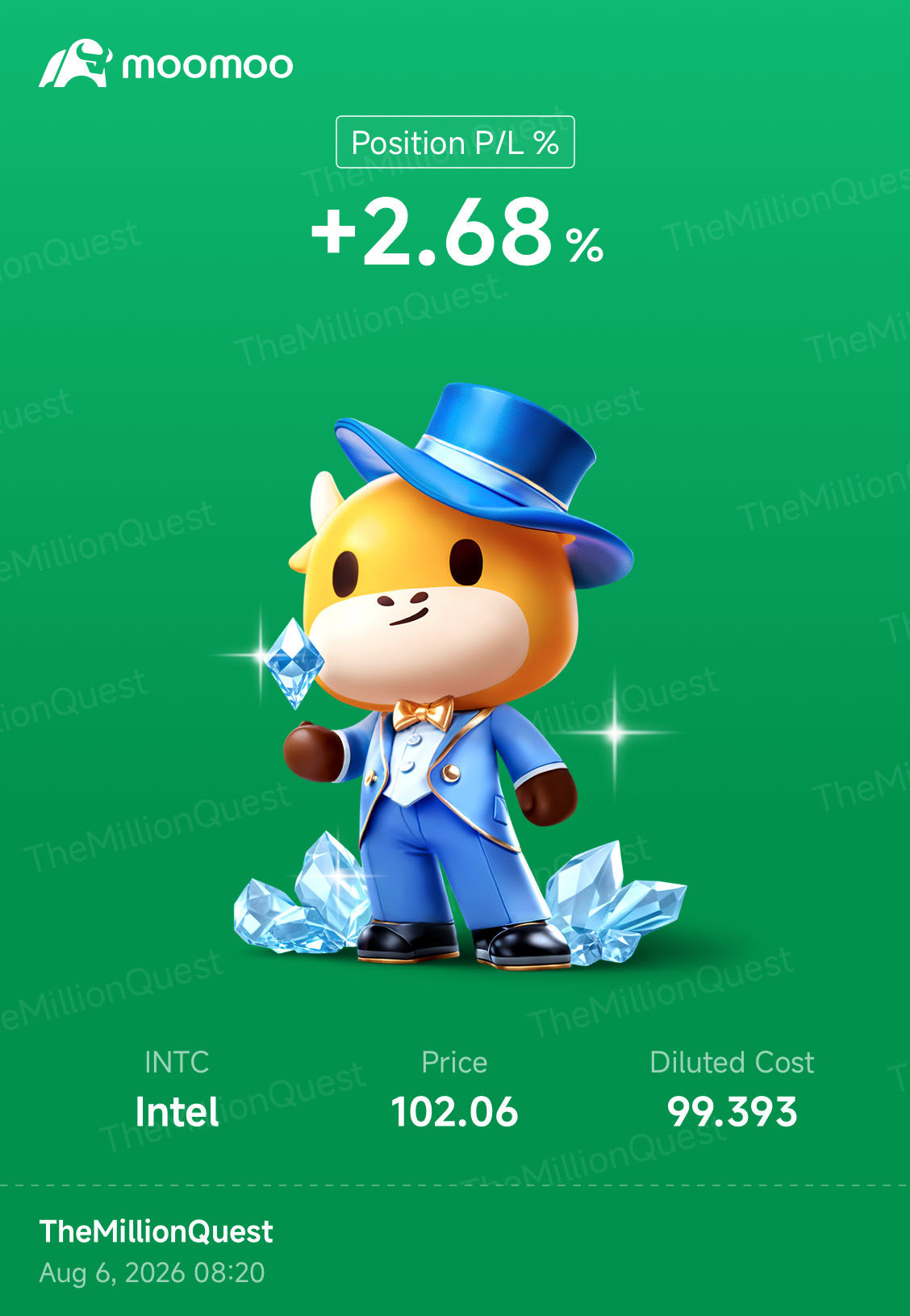 $undefined (INTC.US)$ ไม่ขออะไรมากไปกว่านี้ เดี๋ยวพอถึงยอดดอยผมค่อยเปิด Short [220526] ชอบทรงช่วงนี้จัง ดูเหมือนกำลังสร้างฐานแนวรับที่แข็งแกร่งเลย สู้ๆ นะ! ผมอาจจะถือยาวเลยก็ได้