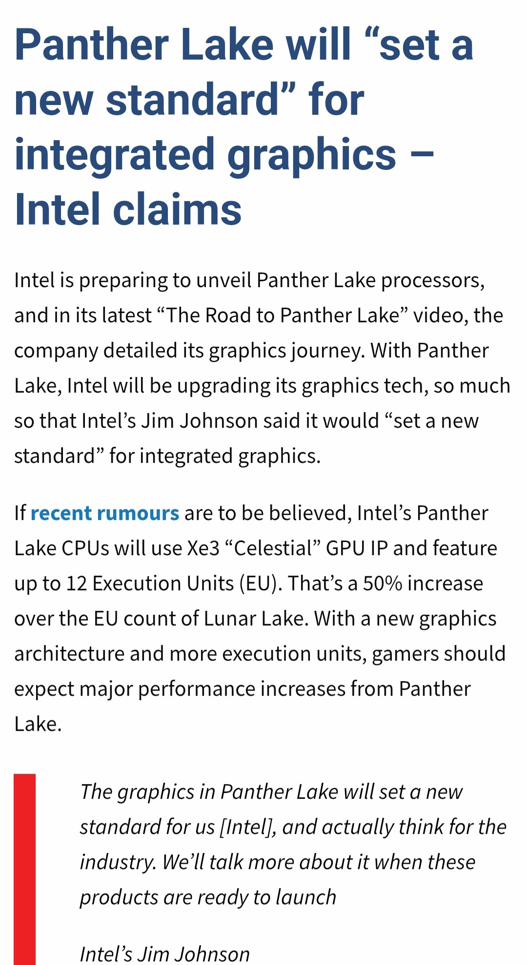 $Intel (INTC.US)$ I hope that with the reveal of Panther Lake tomorrow, the stock will 🚀.