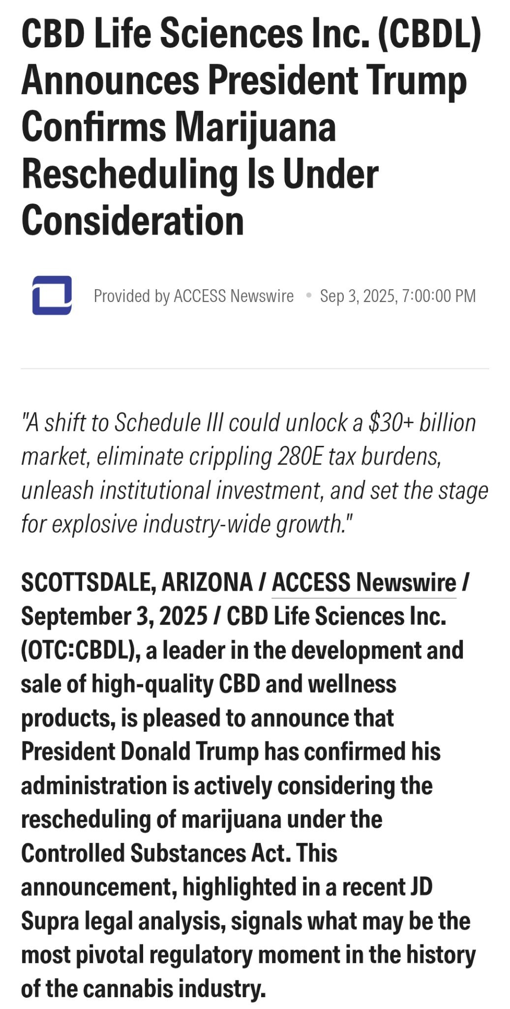 News / Catalyst Watch (This Week) -for scalpers