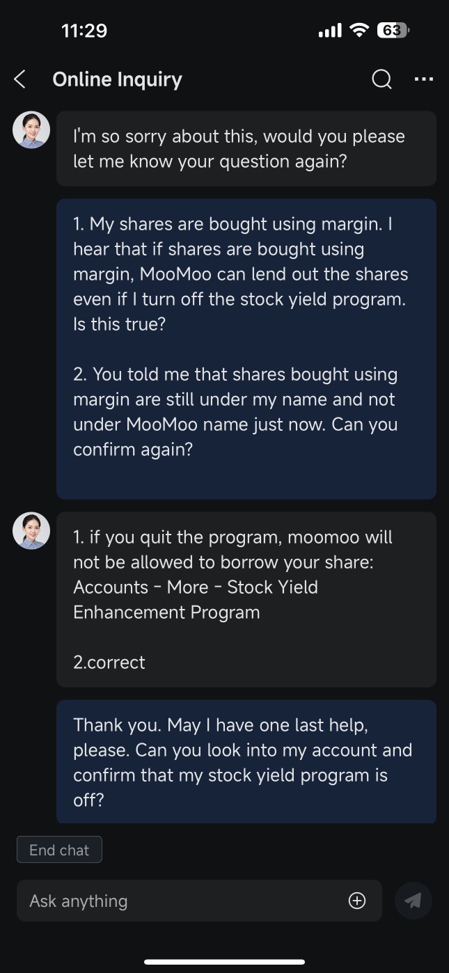 Margin account and Warrants