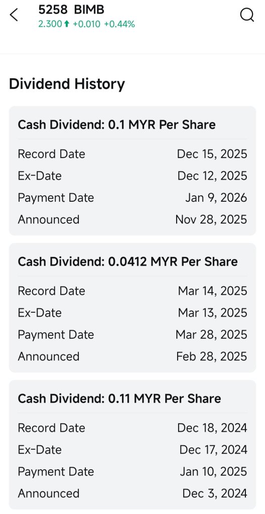 Did moomoo provide incorrect information? There are only two dividend payments, not four. The platform provided the wrong information; there are two dividend payments, not four.