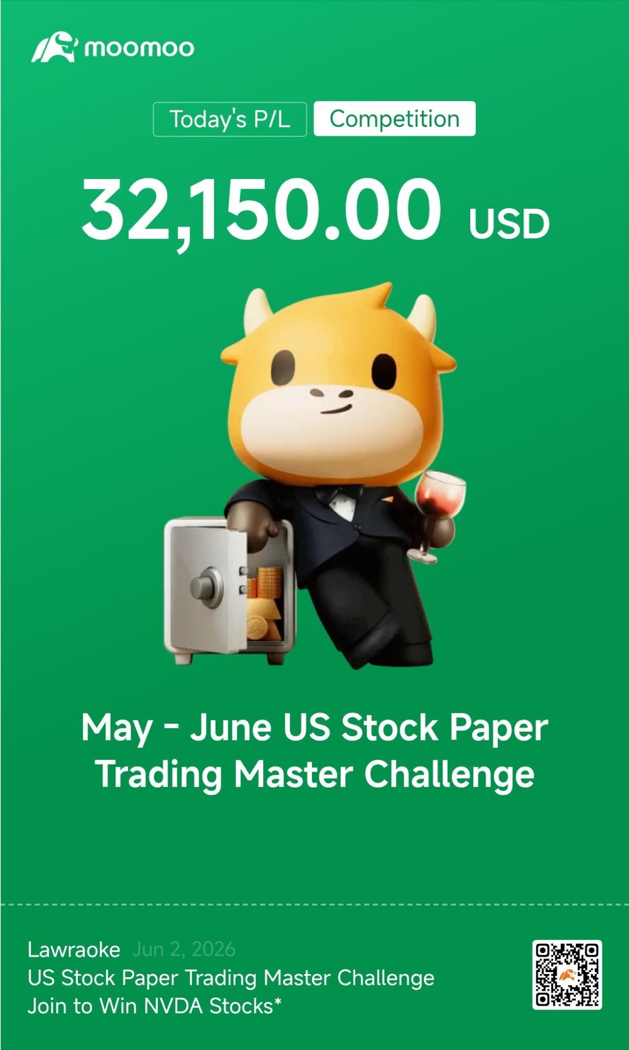 使用moomoo的AI功能赚取可观收益😊 只需向AI提问并获取分析!AI可以找出与股价上涨或下跌相关的新闻和背后故事。这是获取最新资讯和知识最简单的方式。 moomoo AI能在当今快速变化的市场中提供宝贵的竞争优势。AI可在数秒内分析大量新闻、财务数据和市场趋势,帮助您更轻松地发现机会并快速应对变化。虽然AI无法保证盈利...