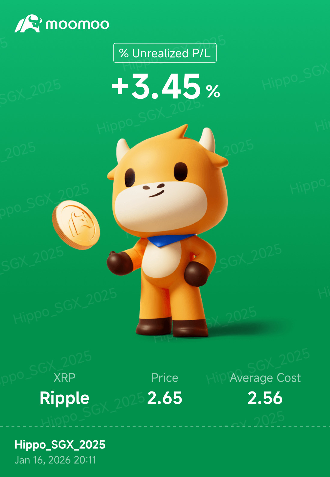 XRP/SGD (XRPSGD.CC)$ 持ちこたえる - moomooコミュニティ