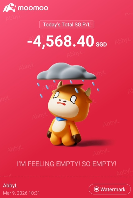 Result of tanking stock markets