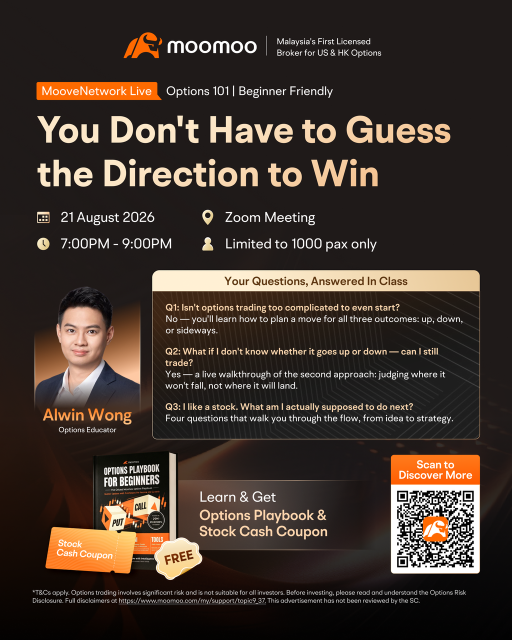 📚Moove Network MY | 兩晚課程，雙階內容，雙重收穫——面向所有水平（初級+進階）的期權交易課程 