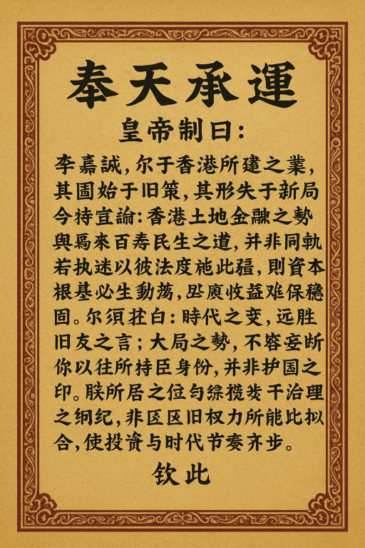 LEE CHEE KEONG IMPERIAL ORDER