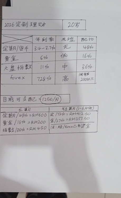 2026（20）未来20年投资配比与收益