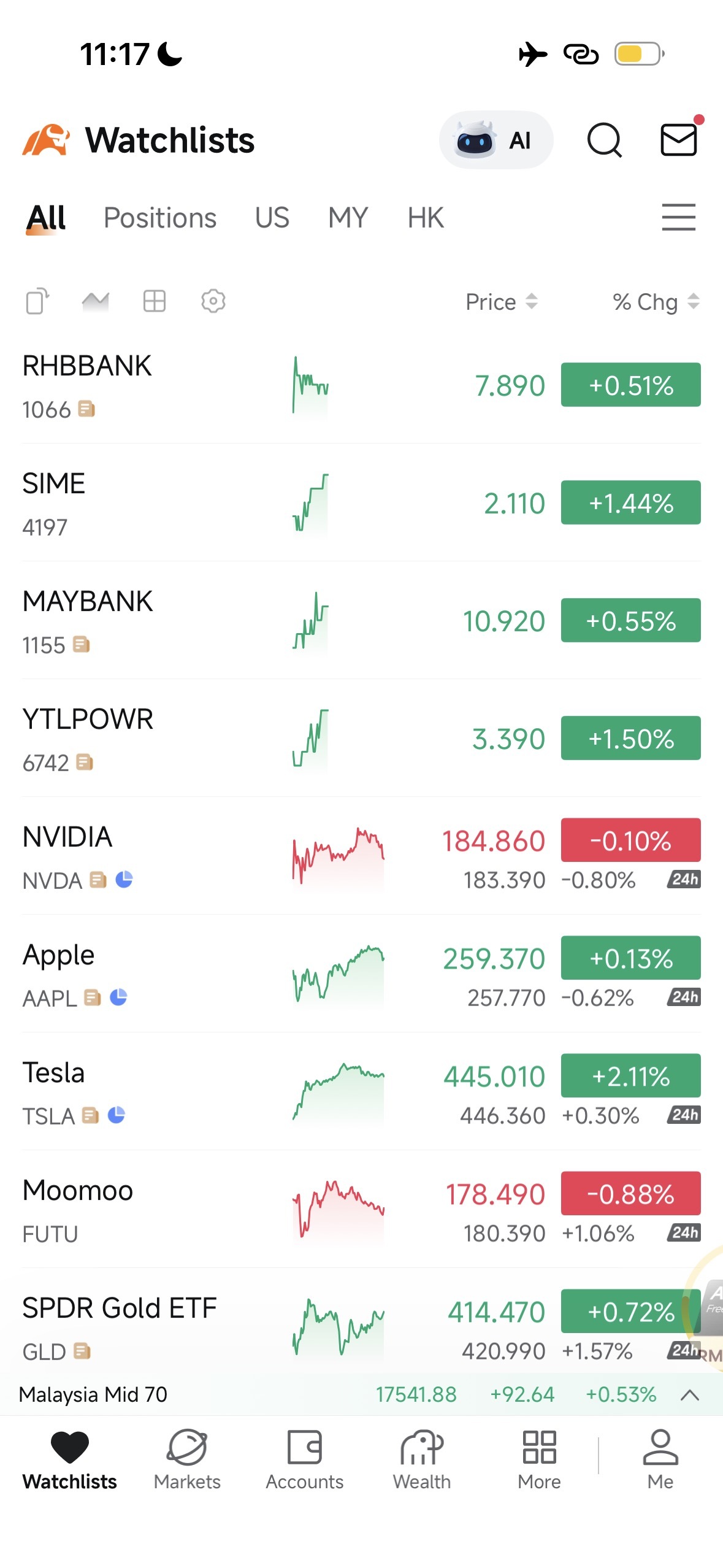 我希望看到一个可以设置自动购买股票的功能。只需选择任何股票、我想投资的金额以及投资的时间间隔（每天、每周、每月）。同时，... - moomoo 社区