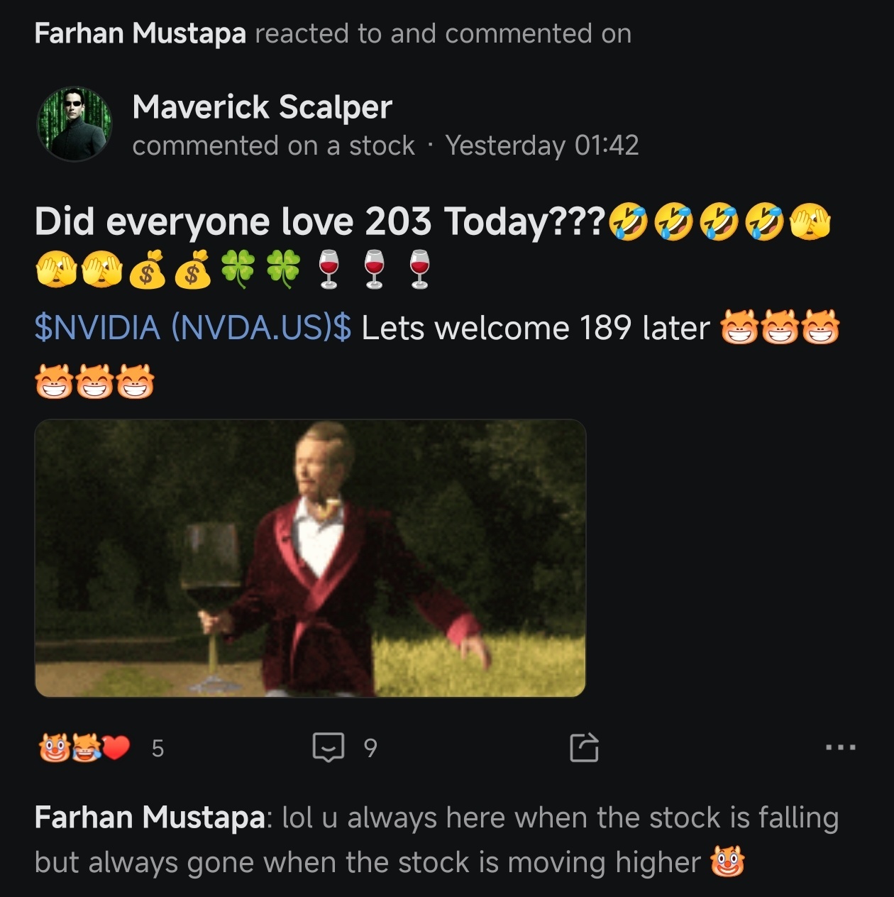 $英伟达 (NVDA.US)$ 这家伙去哪儿了？怎么突然这么安静了 [憨笑][憨笑]