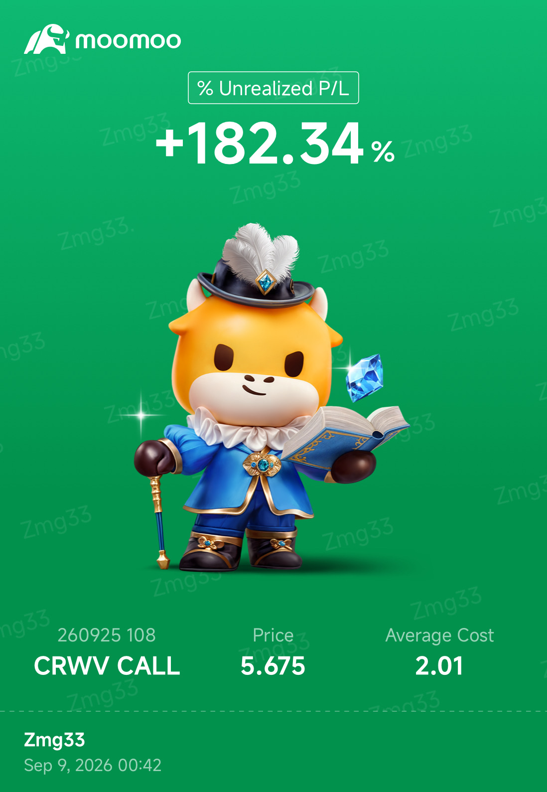 holding for few more days i feel there is more upside $CoreW...