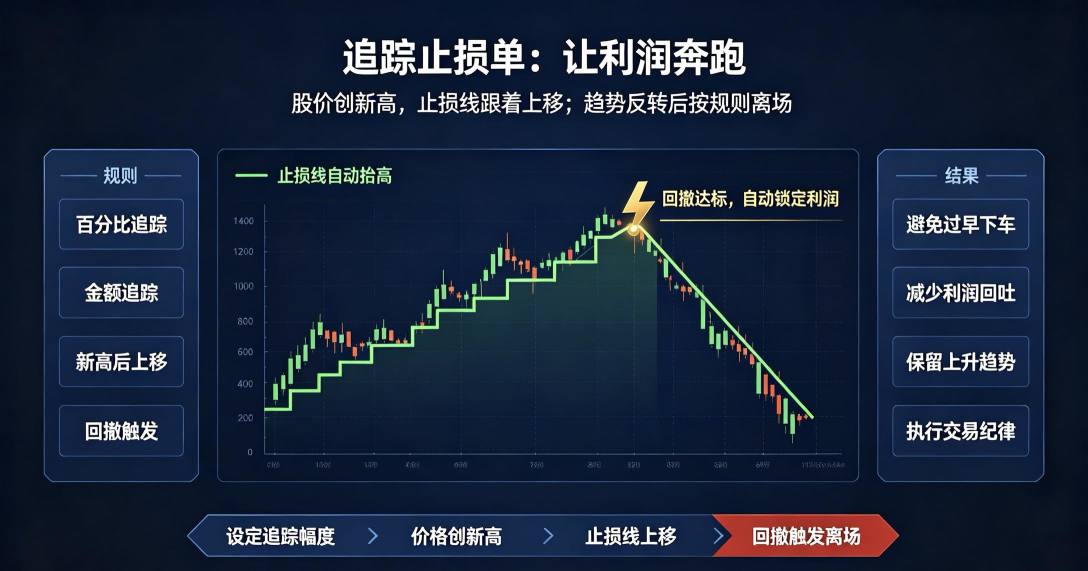 “Trailing Stop” คำสั่งขายตัดขาดทุนแบบขยับตามราคาสำหรับสายเน้นป้องกัน