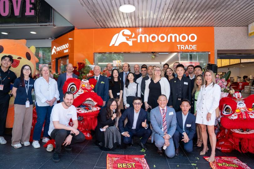 Online trading platform moomoo opens first Australian store