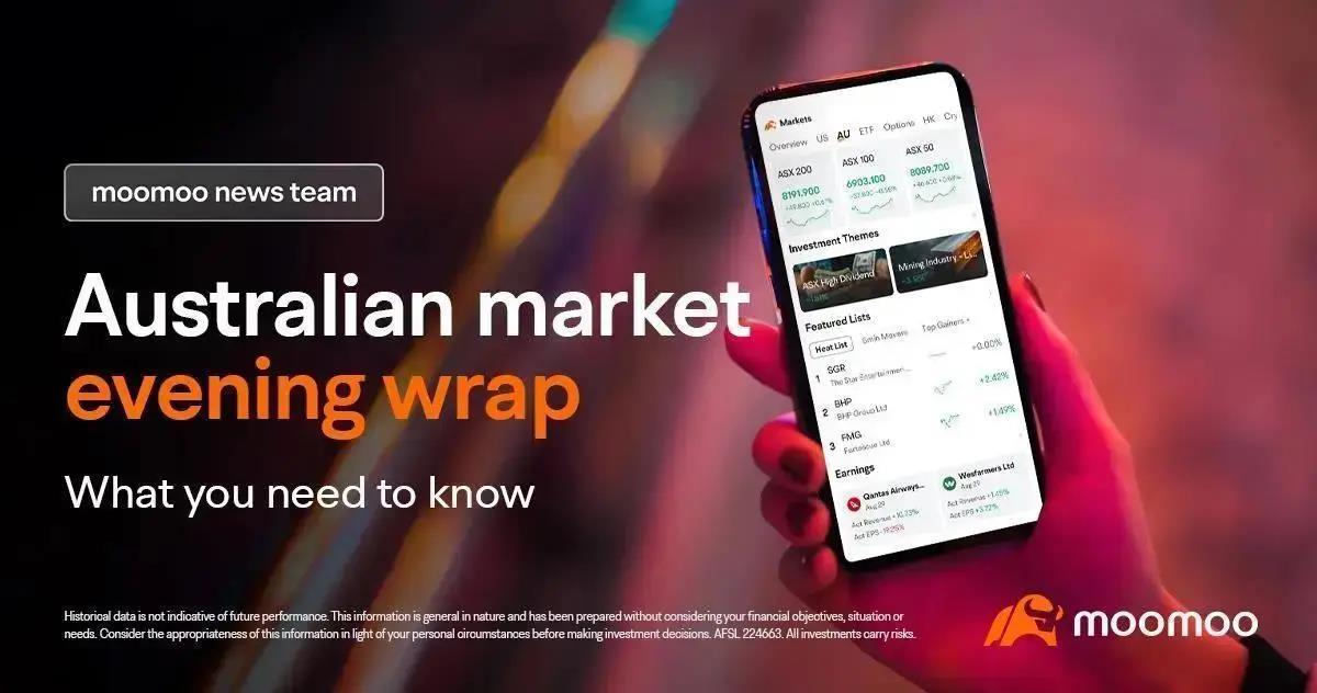 AU Evening Wrap | ASX 200 falls despite materials stocks in rise; RBA shows confidence in controlling inflation