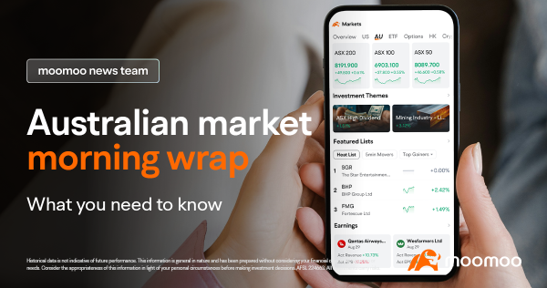 AU Morning Wrap | ASX 200 falls dragged by bank stocks; Westpac drops on profit