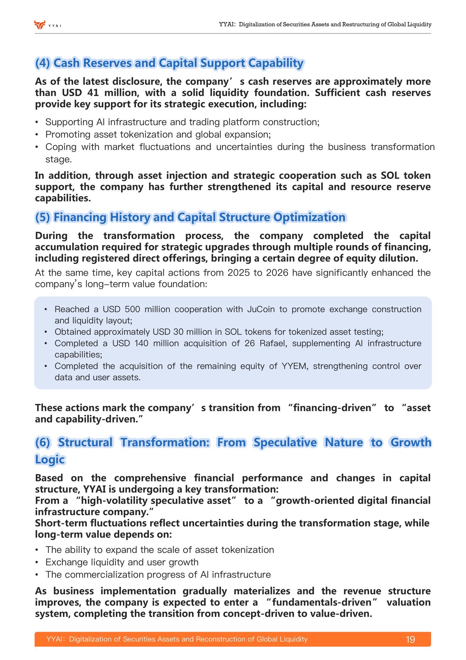 $AiRWA (YYAI.US)$ 他們發佈了YYAI的藍皮書