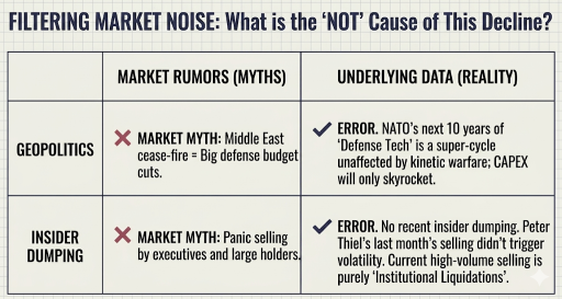 THE ANTHROPIC SAAS SLAUGHTER AND WHY THE $PLTR FLUSH IS A PASSIVE LIQUIDITY TRAP.