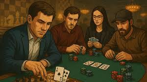 大厅里的国际象棋与沙龙中的扑克