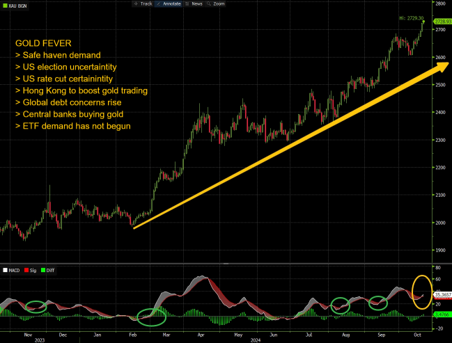 Gold Hits New Record High | Gold Giant Newmont Options Volume Jump | Is This The Turning Point For Higher Levels?