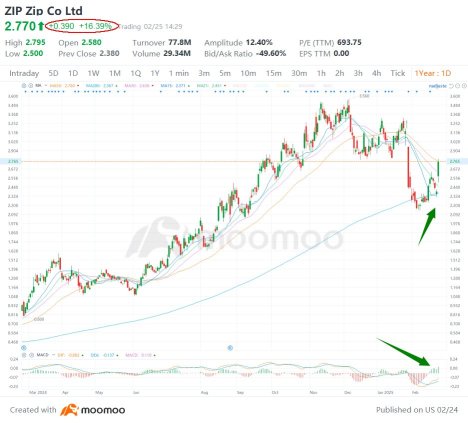 Why I am bullish on Zip and you could expect buyers to enter the market now