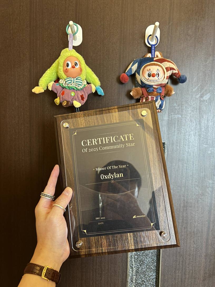 Received the moomoo Community 2025 Award!